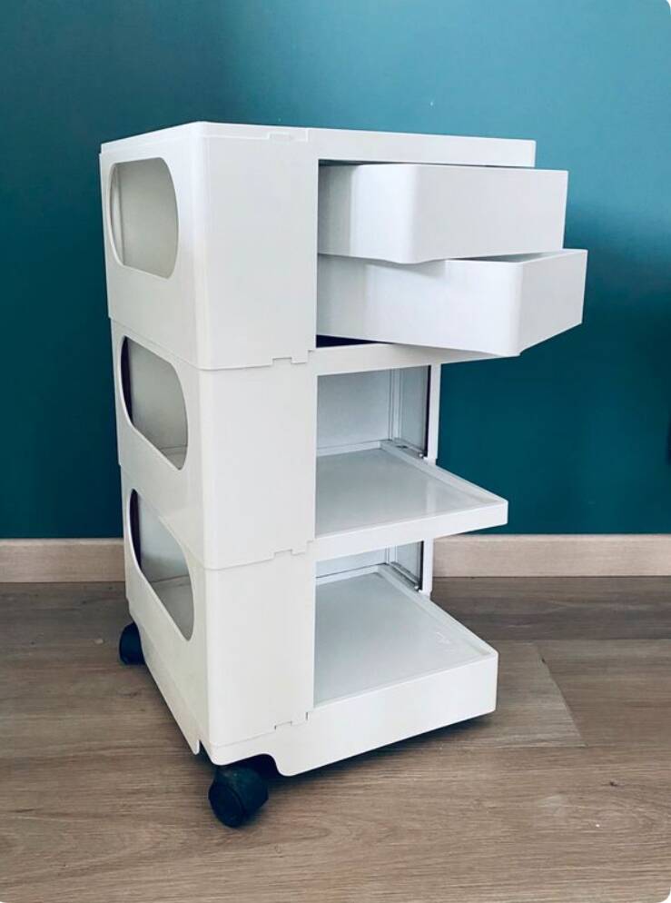 Boby Trolley by Joe Colombo for Bieffeplast, Italy, 1970s