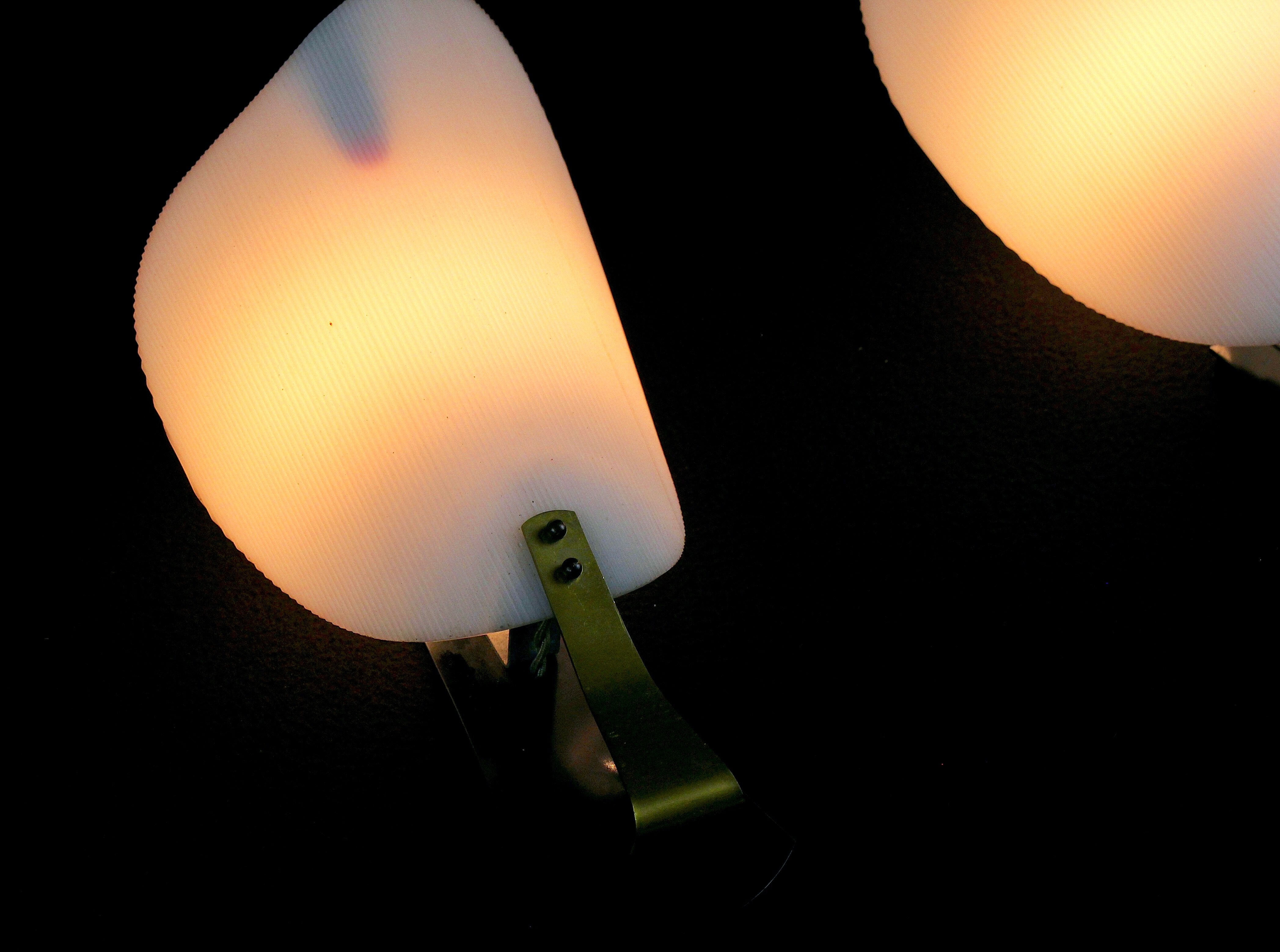 Pair wall lamps, taly 1950