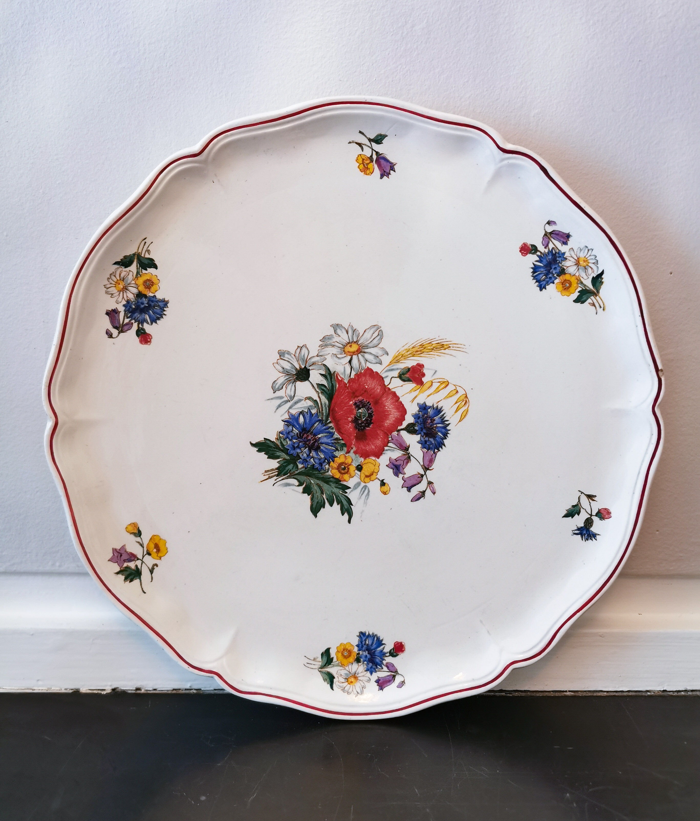 Serving dish Sarreguemines Agreste