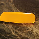 Plat en mélamine jaune vintage Rosti Denmark