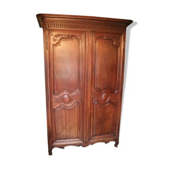 Oak cabinet of the late eighteenth century