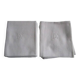 11 large old damask napkins, monogrammed