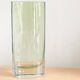 Hand-blown glass vase in apple green – circa 1980