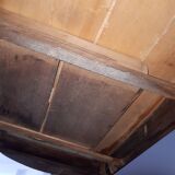 Farm table walnut oval tray