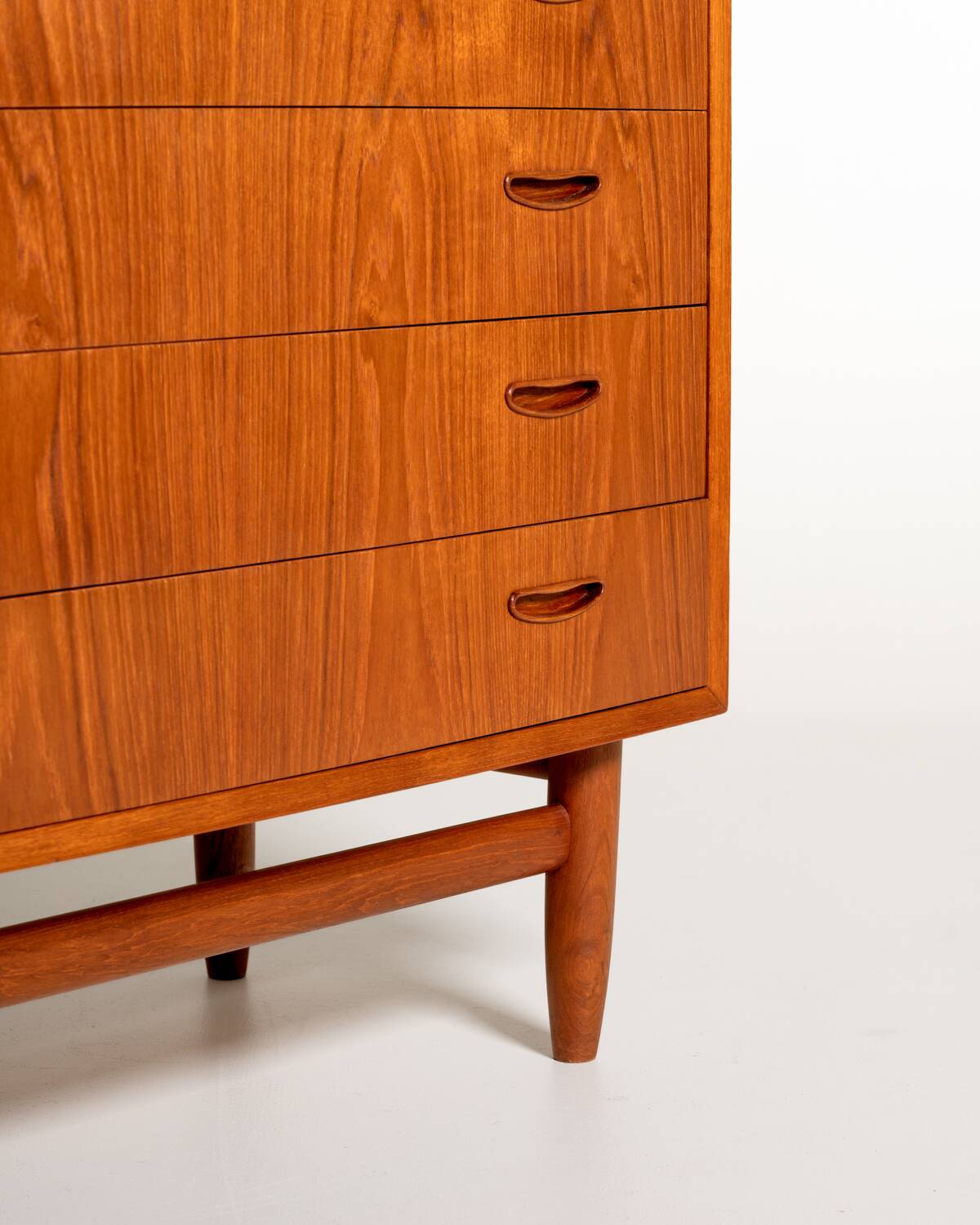 Commode en teck danois, années 1960