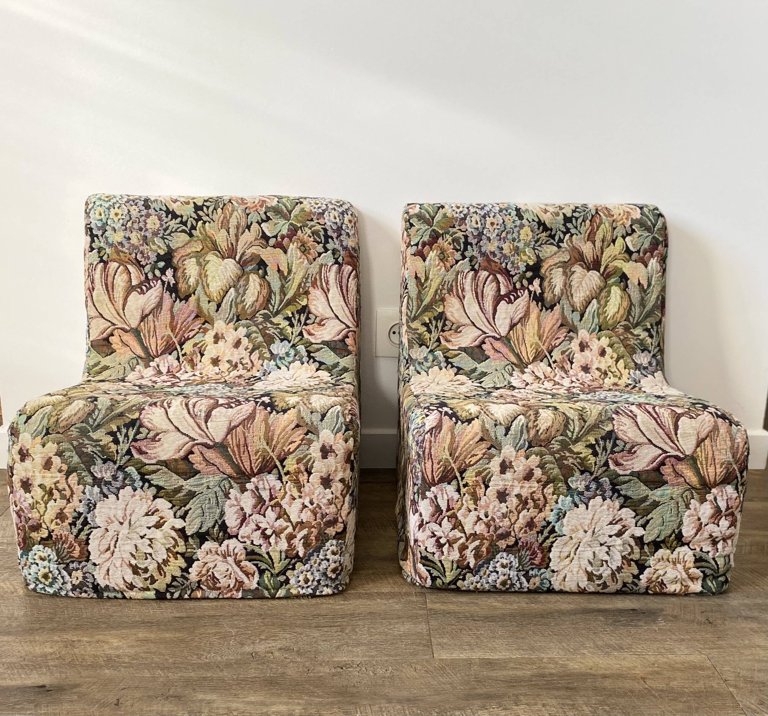 Paire de fauteuils