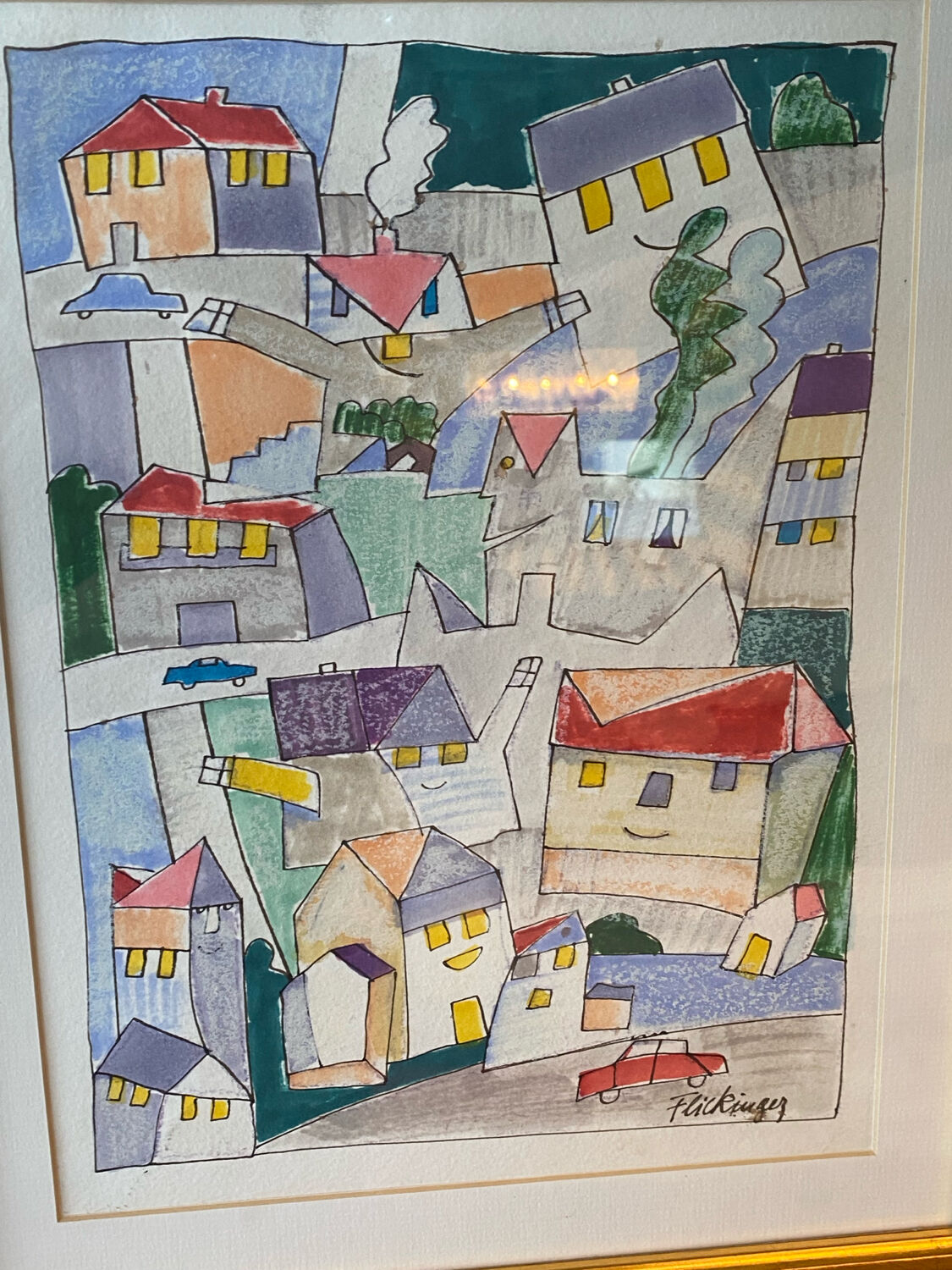 Painting by Paul Fickinger