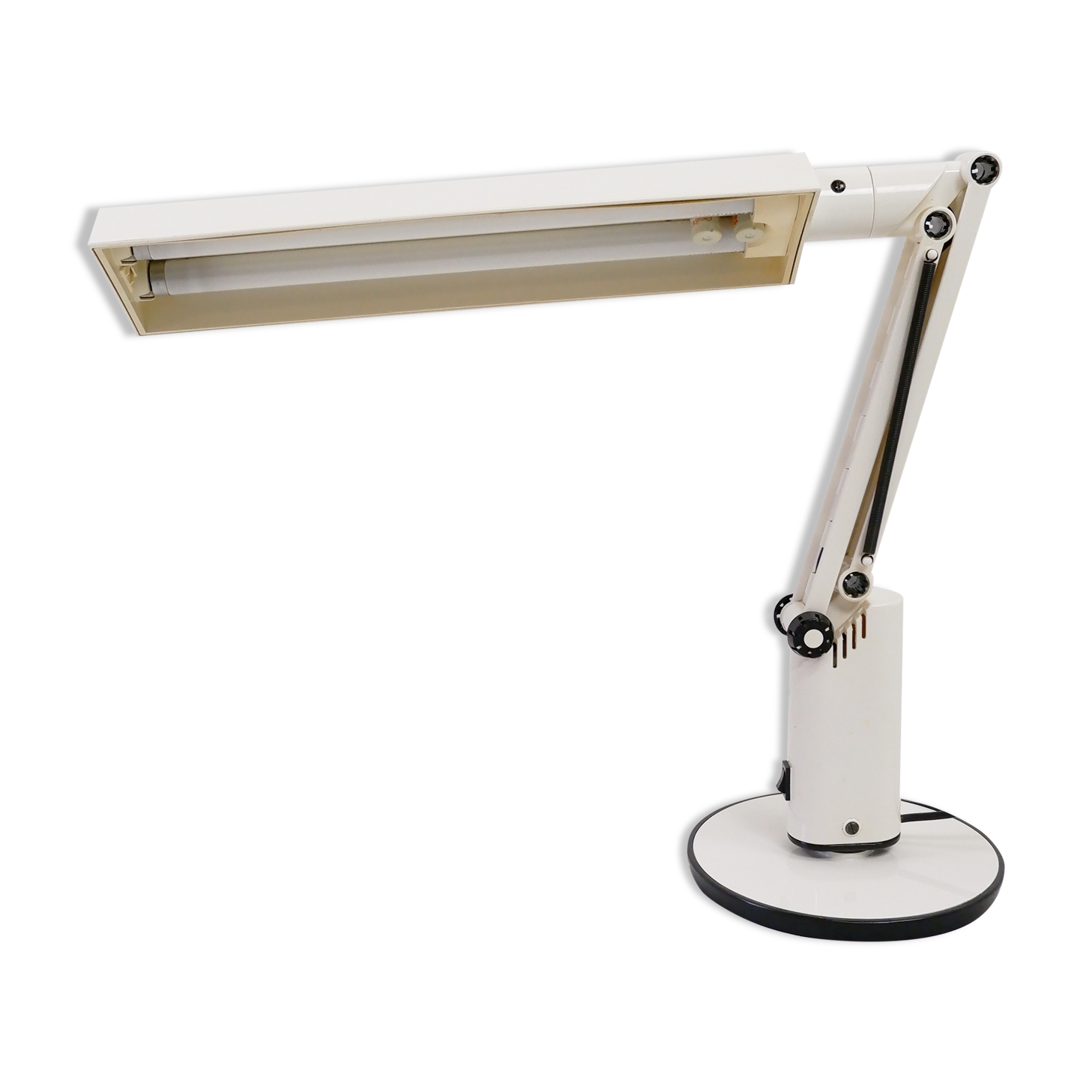 Fagerhults white desk lamp model “Lucifer”, 1970s