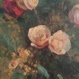 Ancient flower painting