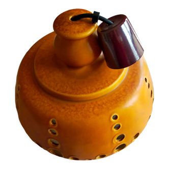 Complete ceramic pendant light.