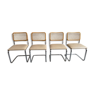 Suite of 4 Marcel Breuer chairs