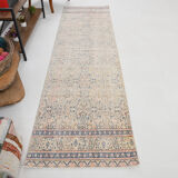 Tapis bleu persan runner, 80x286cm