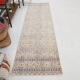 3x9 blue persian runner rug, 80x286cm