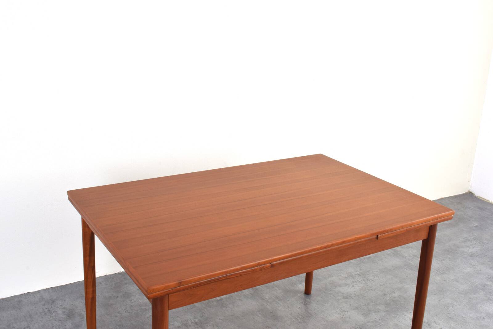 Mid-Century Danish Teak Extendable Dining Table, 1960s.