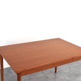 Mid-Century Danish Teak Extendable Dining Table, 1960s.