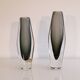 Paire de vases scandinave "sommerso" 1960