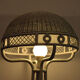 Italian mid-century rattan floor lamp, 1950s
