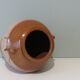 Ancient vase in natural terracotta