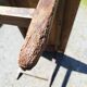 Large rustic farmhouse table bobbin legs