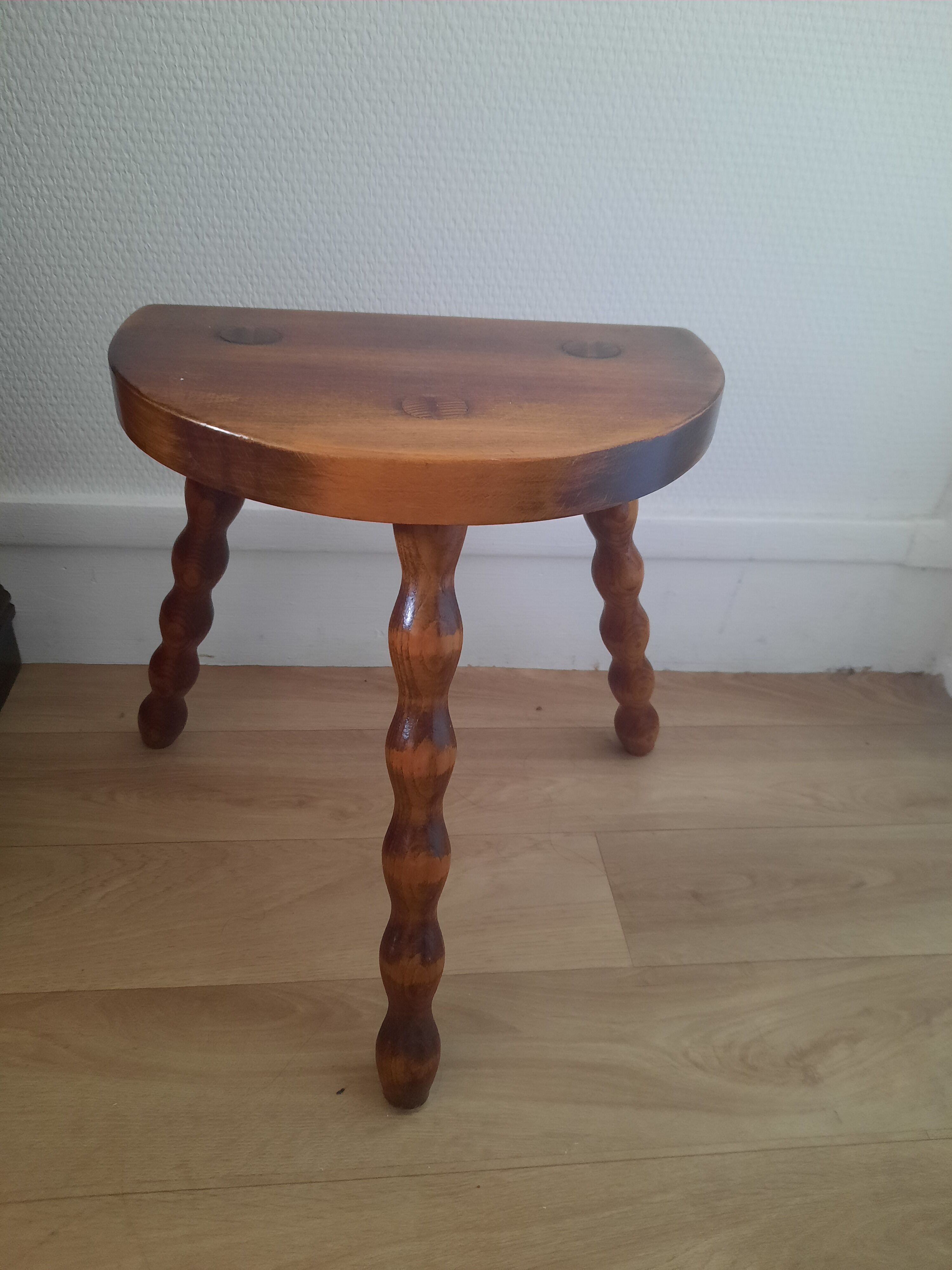 Vintage tripod stool