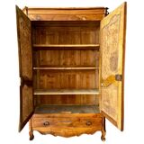 Antique elm armoire – Louis XV style