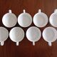 Service 8 cups "Rosette Taïga" Tapio Wirkkala & Ute Schröder for Rosenthal, ca 1970