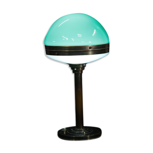 Lampe école du Bauhaus, signée