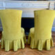 Fauteuils velours