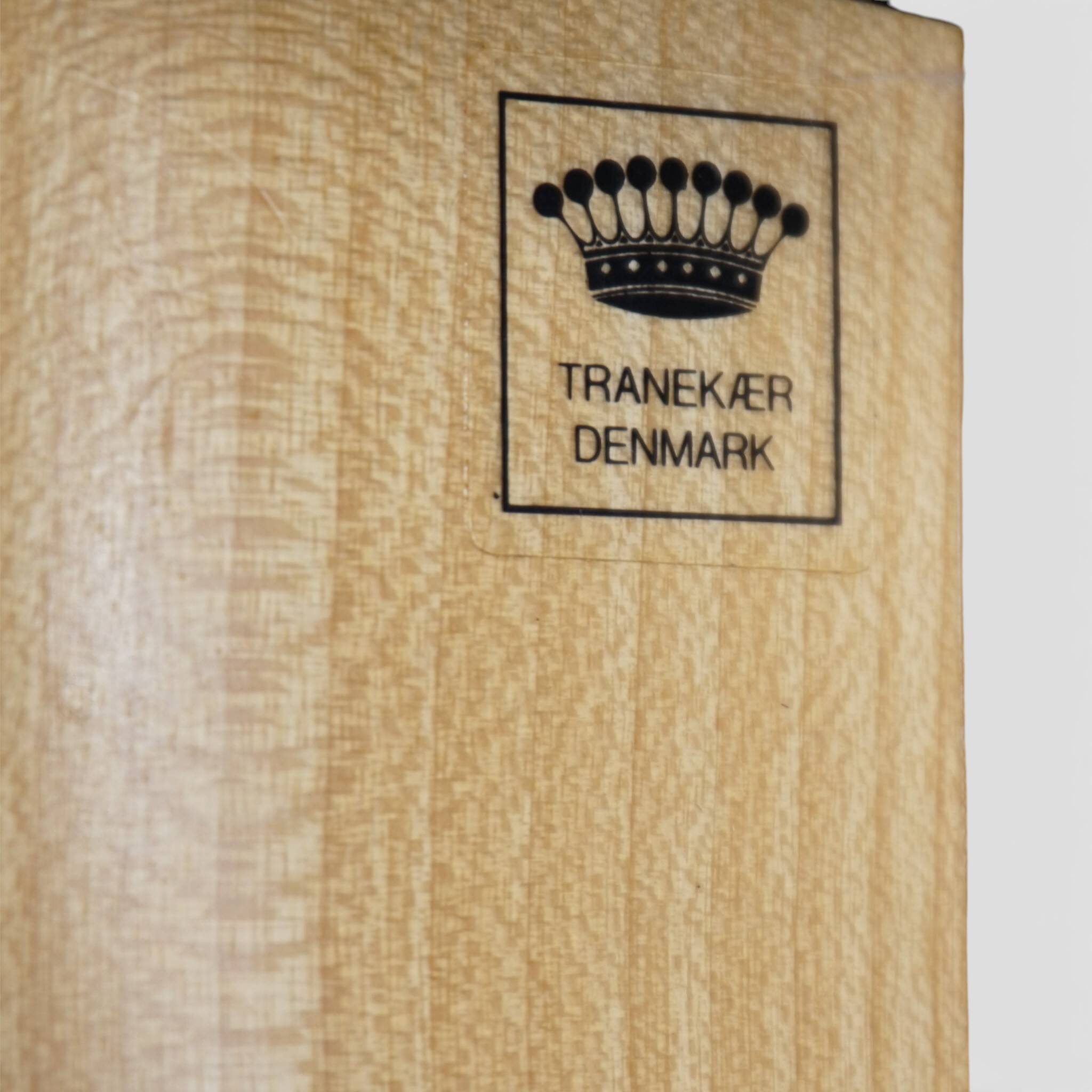 Tranekaer set of 4 Iris dining chairs by Bob van den Berghe, 1980