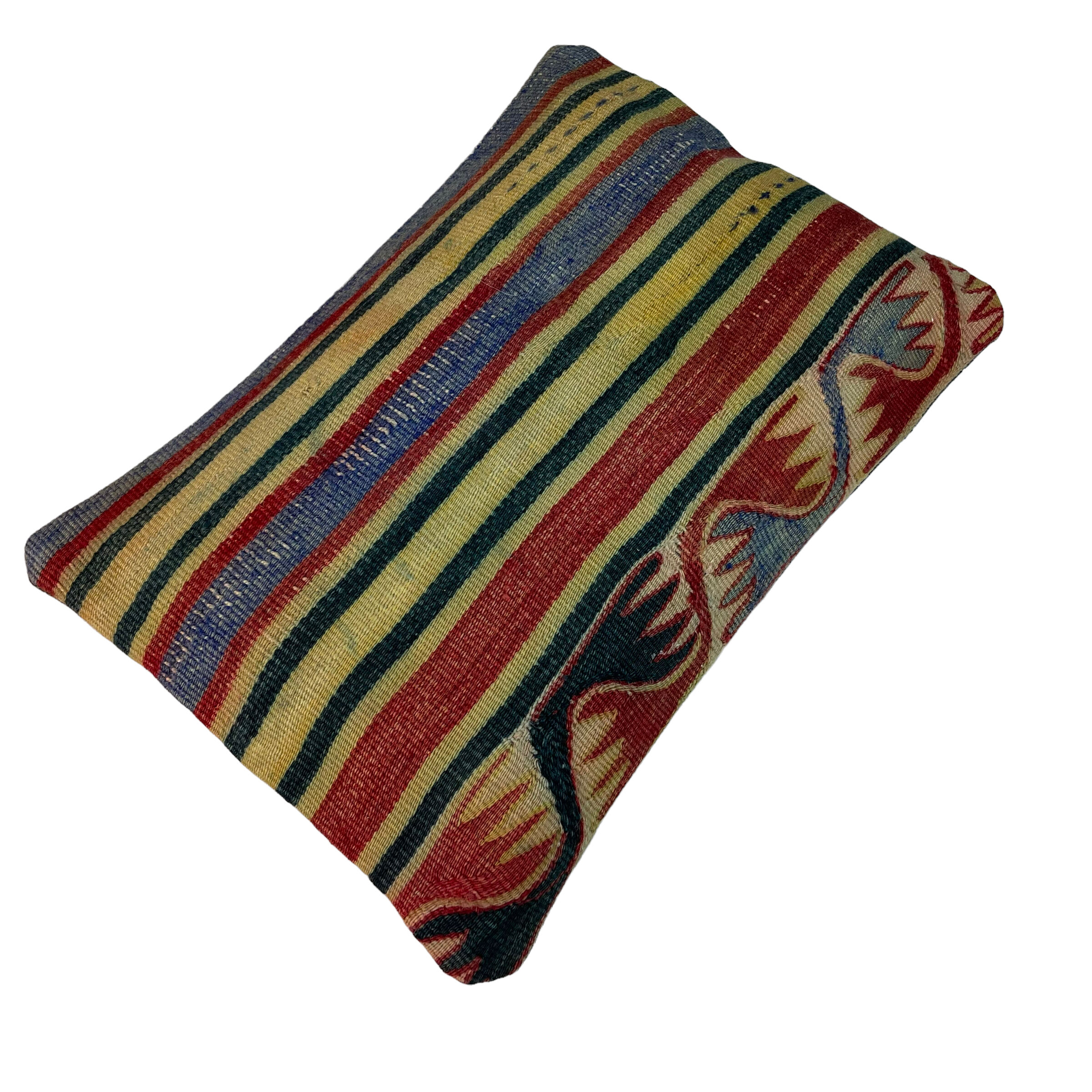 Vintage turkish handmade cushion cover , 30 x 50 cm