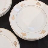 Service de 28 assiettes en porcelaine