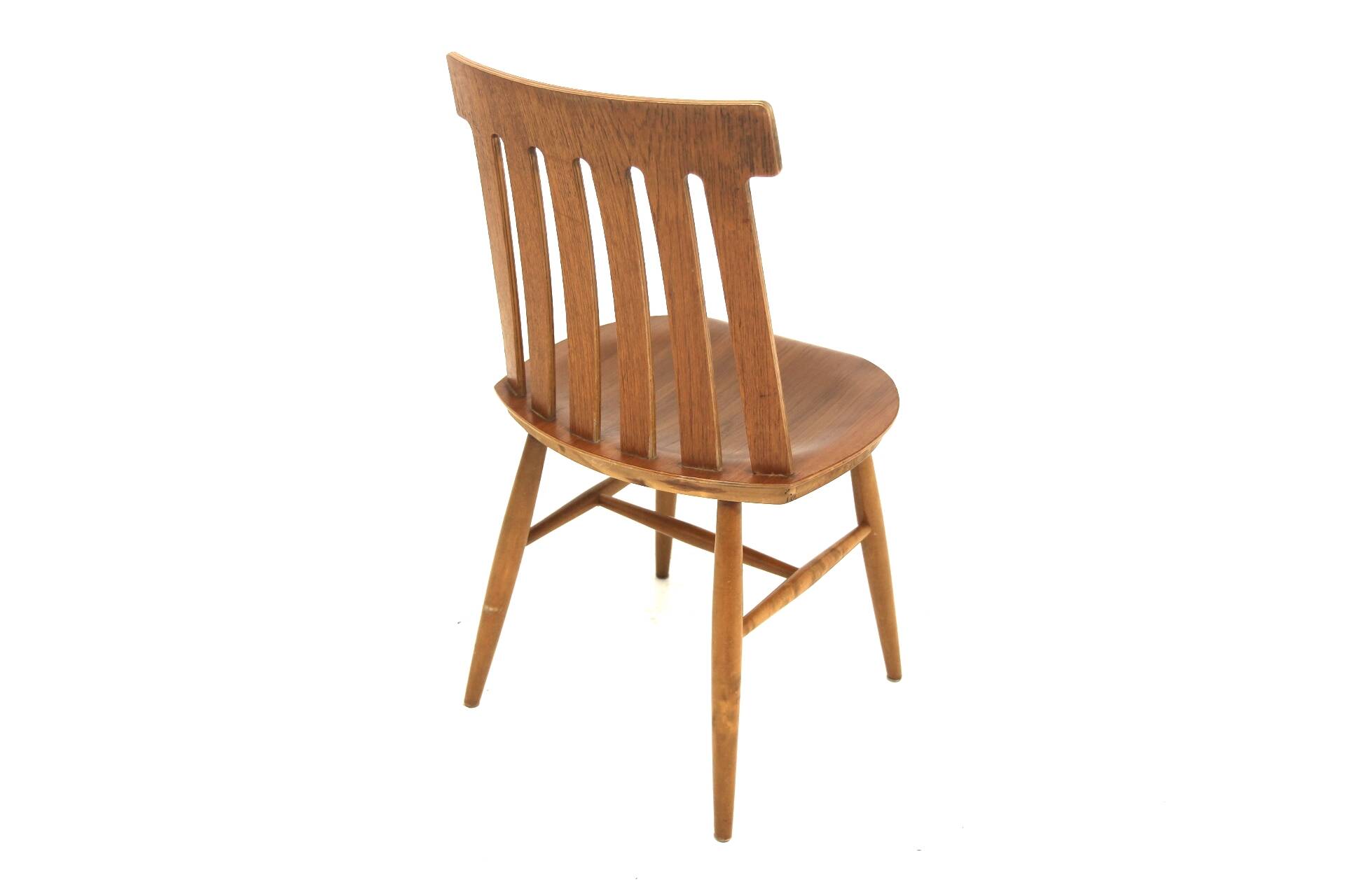 Set of 4 teak chairs, Jan Hallberg, Edsbyverken, Sweden, 1960