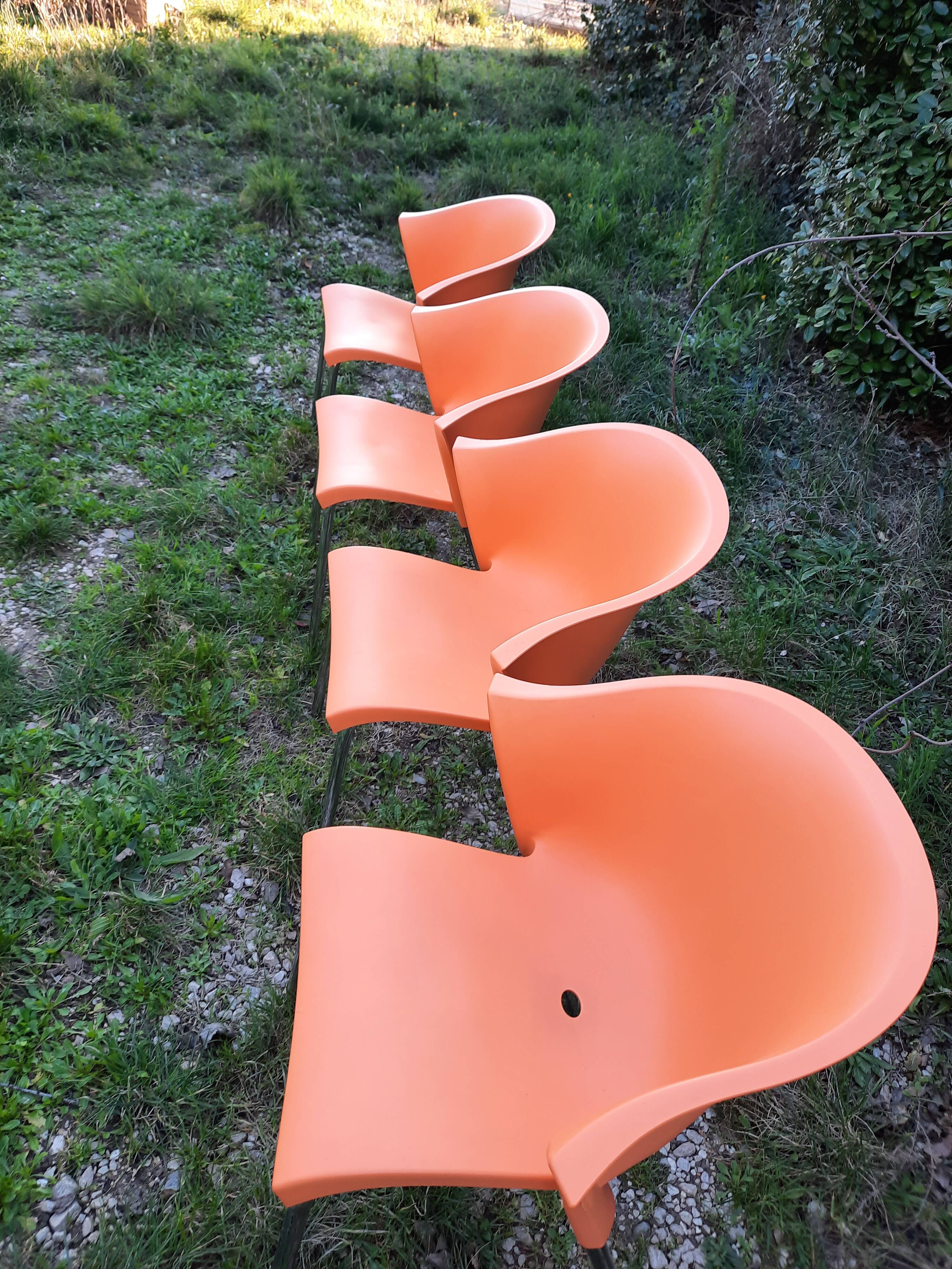 Set of 4 Blablabla Chairs by Marco Maran for Parri Italy