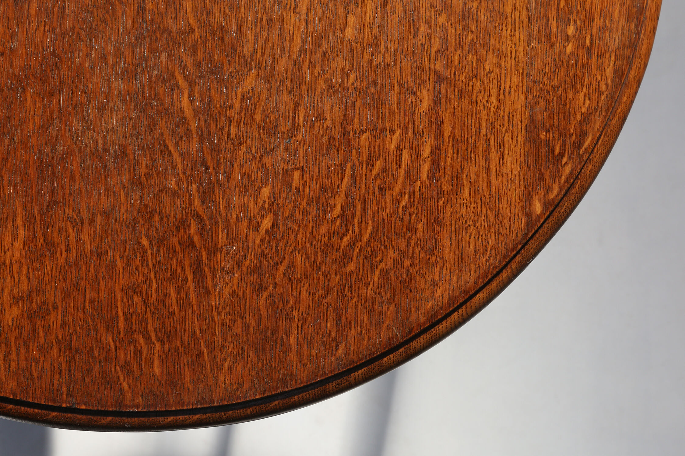 Art Deco side table in oak wood, 1930's