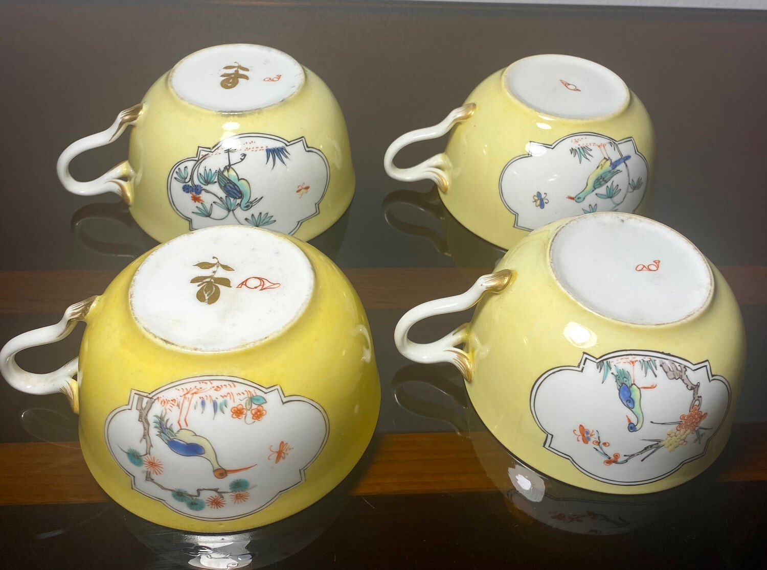 Samson porcelain cups 19eme