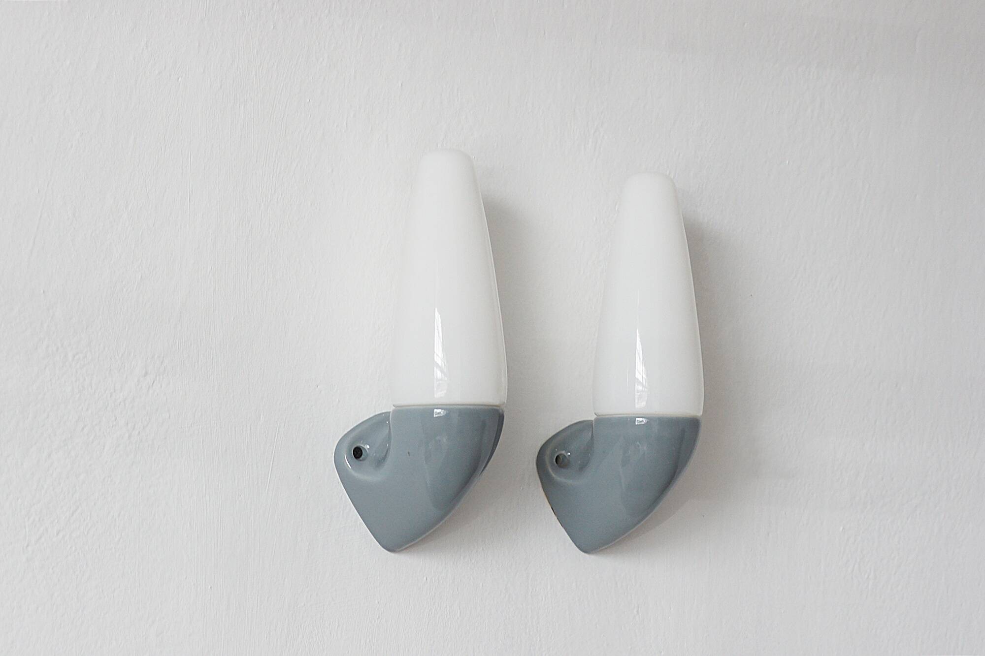 Ceramic Model 6035 Lamps by Stig Carlsson for Ifö, 1960s, Set of 2