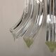 Wall lamps of brass and crystal glass by Novaresi, Italy 1970s