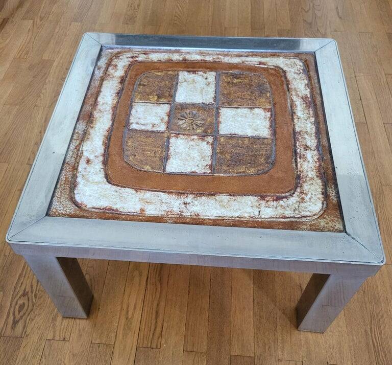 Jean Gregorieff end table for Roche Bobois Francaise 1970