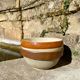 Antique stoneware salad bowls