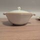 Large Longchamp set in France in earthenware Tea service, serving pieces
