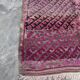 Purple Moroccan carpet - 197 x 445 cm