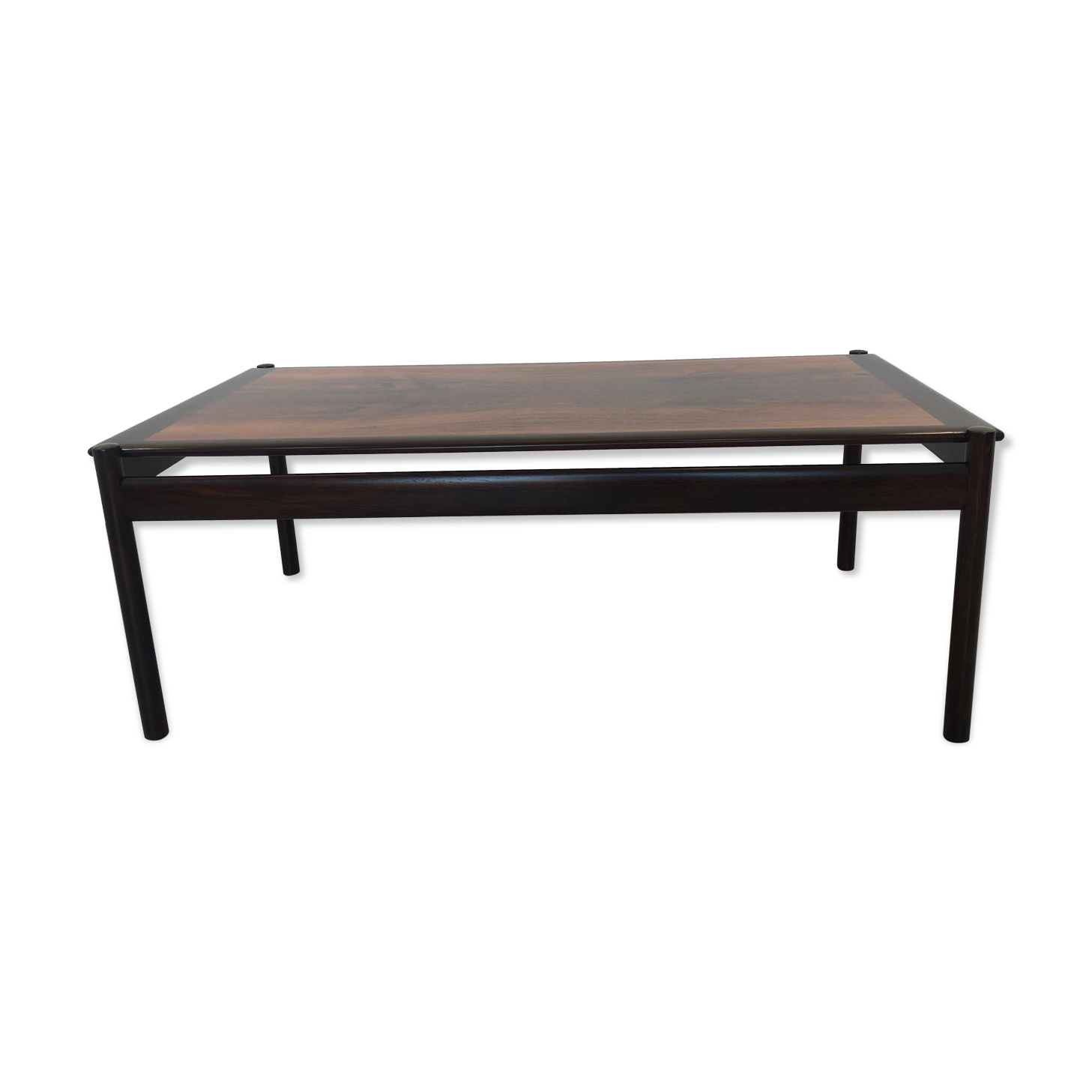 Mid-Century Modern Rosewood Coffee Table by Sven Ivar Dysthe,1970 s