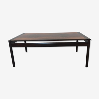 Mid-Century Modern Rosewood Coffee Table by Sven Ivar Dysthe,1970 s