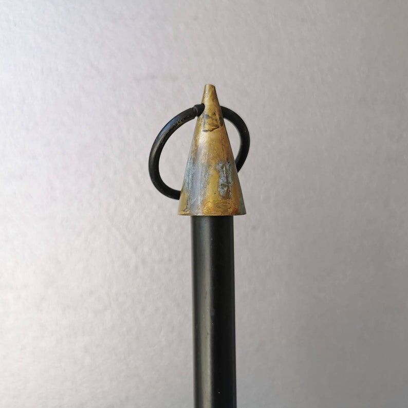 Brass chandelier, 70s