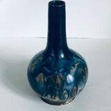 Art Deco vase in salt-glazed stoneware by Labrec by Labrut & Recullé