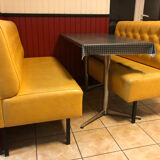 Yellow bistro bench, 1960