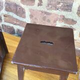Vintage rustic farm stool