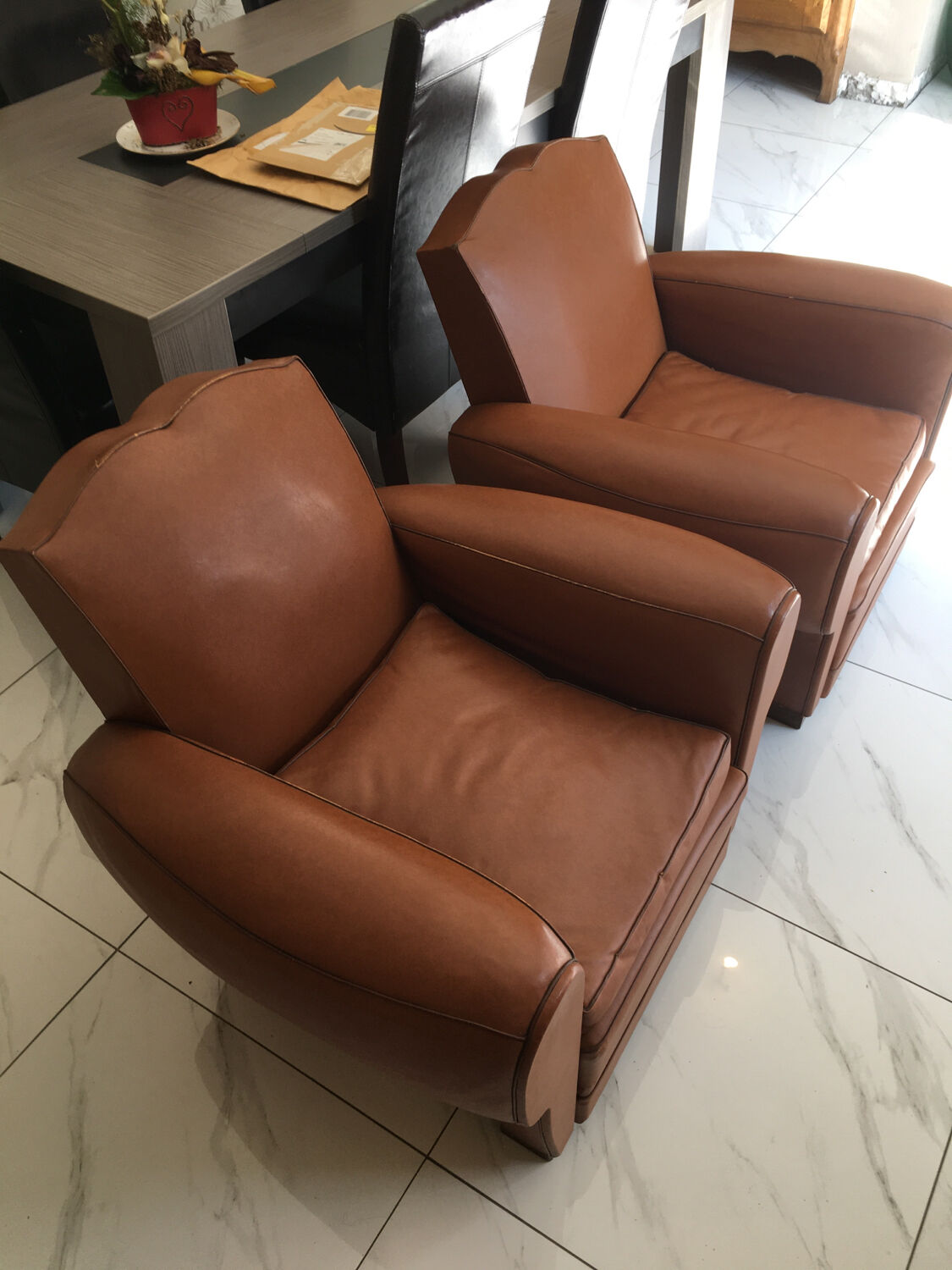 2 Moustache club chairs