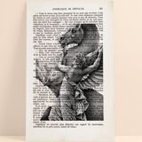 "Pegasus" print on book