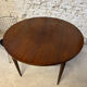 Vintage rosewood extendable dining table